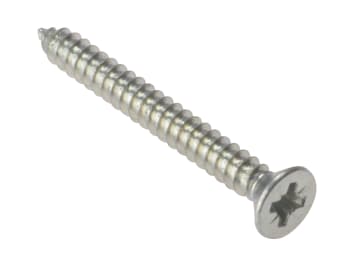 Self-Tapping Screw Pozi Compatible CSK ZP 1.1/2in x 8 Box 200                   