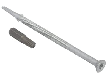 TechFast Roofing Screw Timber - Steel Heavy Section 5.5 x 109mm Pack 50         