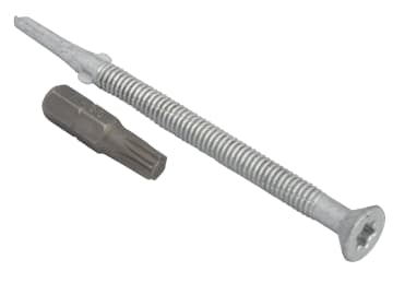TechFast Roofing Screw Timber - Steel Heavy Section 5.5 x 85mm Pack 50          