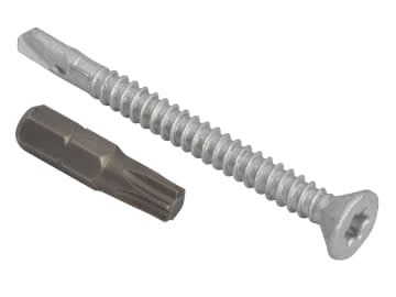 TechFast Roofing Screw Timber - Steel Light Section 5.5 x 60mm Pack 100         