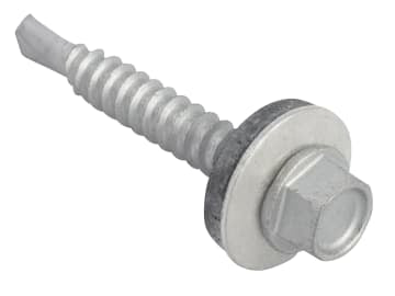 TechFast Hex Head Roofing Screw Self-Drill Light Section 5.5 x 38mm Pack 100    