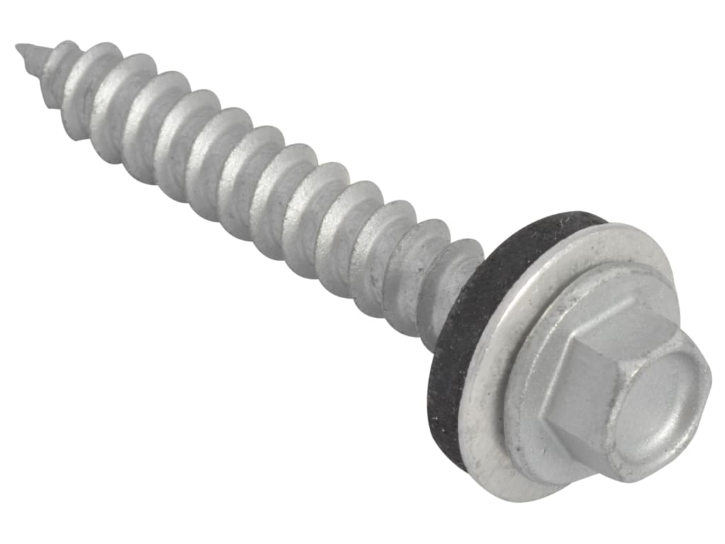 TechFast Hex Head Screw Sheet to Timber 6.3 x 45mm Pack 100                     