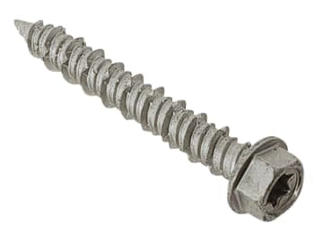 TechFast Masonry Screw TORX® Compatible Hex 6.3 x 45mm (Box 100)                