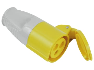 Yellow Socket 16A 110V                                                          