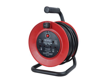 Open Drum Cable Reel 240V 13A 2-Socket 25m                                      