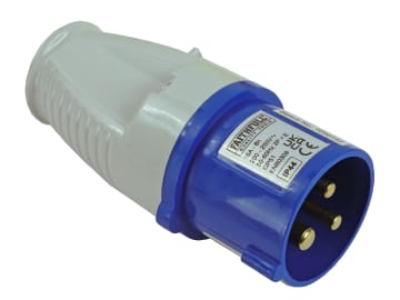 Blue Replacement Plug 16A                                                       