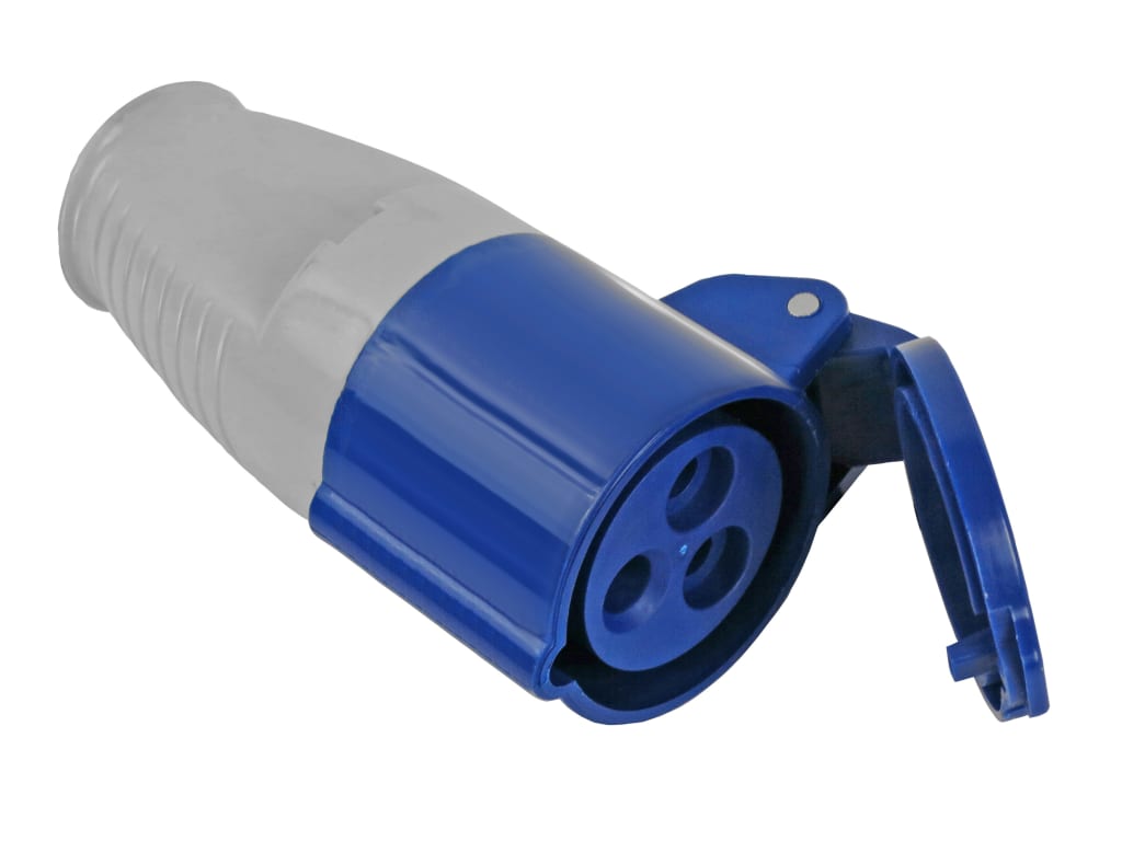 Blue Socket 16A                                                                 