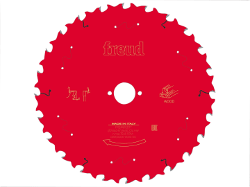 Wood Table Saw Blade 254 x 30 x 2.6/1.8mm x 24T                                 