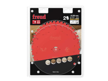Wood Circular Saw Blade 2 Pack 250 x 30 x 2.8mm x 24T / 40T                     