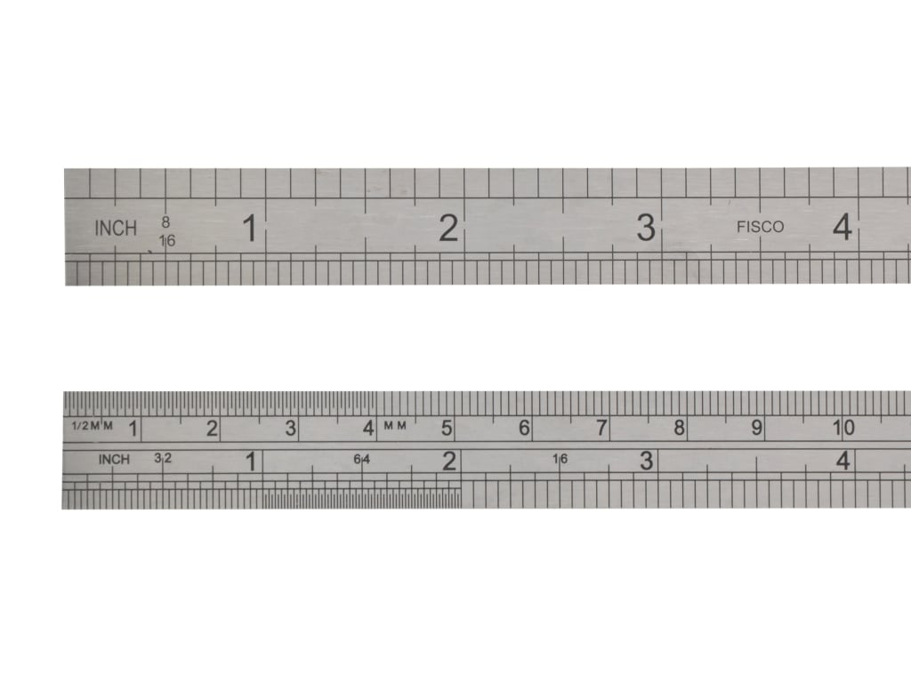 706S Stainless Steel Rule 150mm / 6in                                           