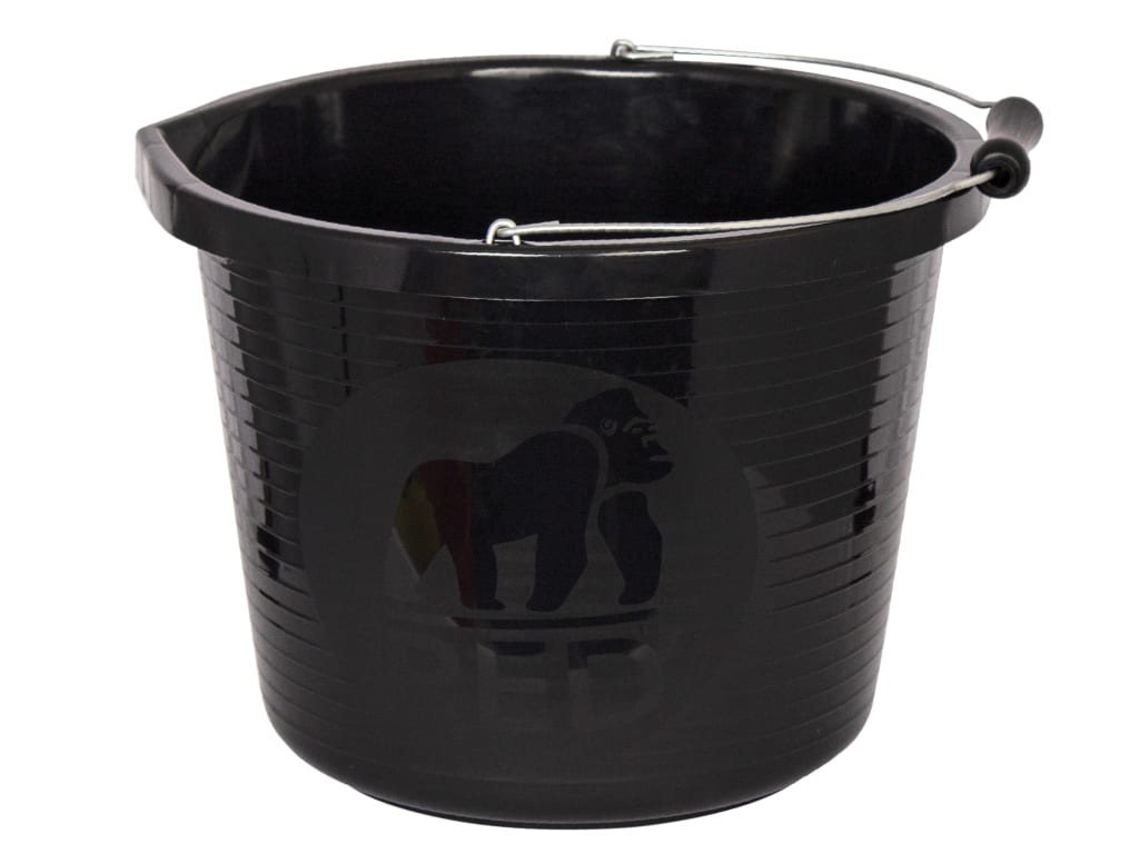 Premium Bucket 14 litre (3 gallon) - Black                                      