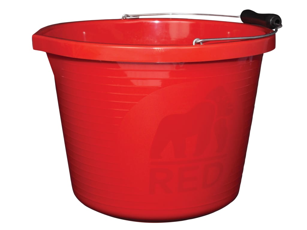 Premium Bucket 14 litre (3 gallon) - Red                                        