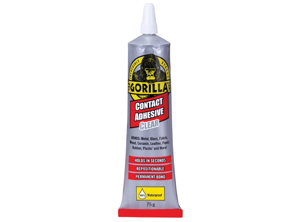 Gorilla Contact Adhesive Clear 75g                                              