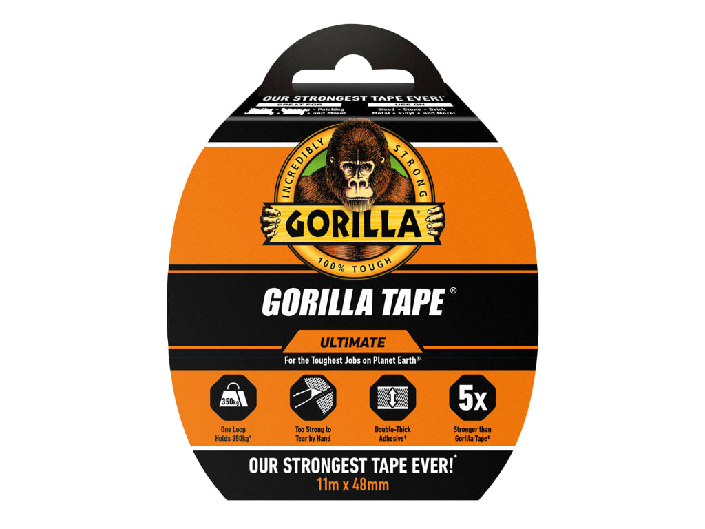 Gorilla Tape® Ultimate 11m Black                                                