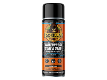 Waterproof Coat & Seal Spray Black 450ml                                        