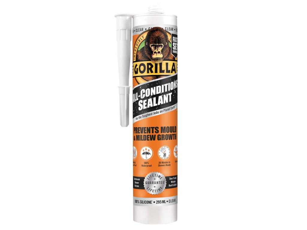 Gorilla All Condition Sealant Clear 295ml                                       