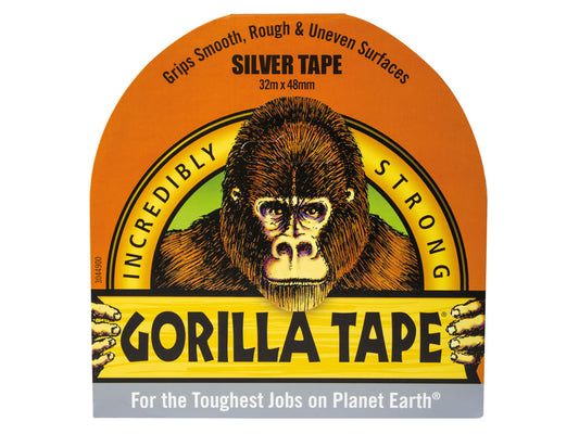 Gorilla Tape® 48mm x 32m Silver                                                 