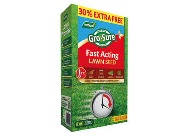 Fast Acting Lawn Seed 10m² + 30% Free                                           