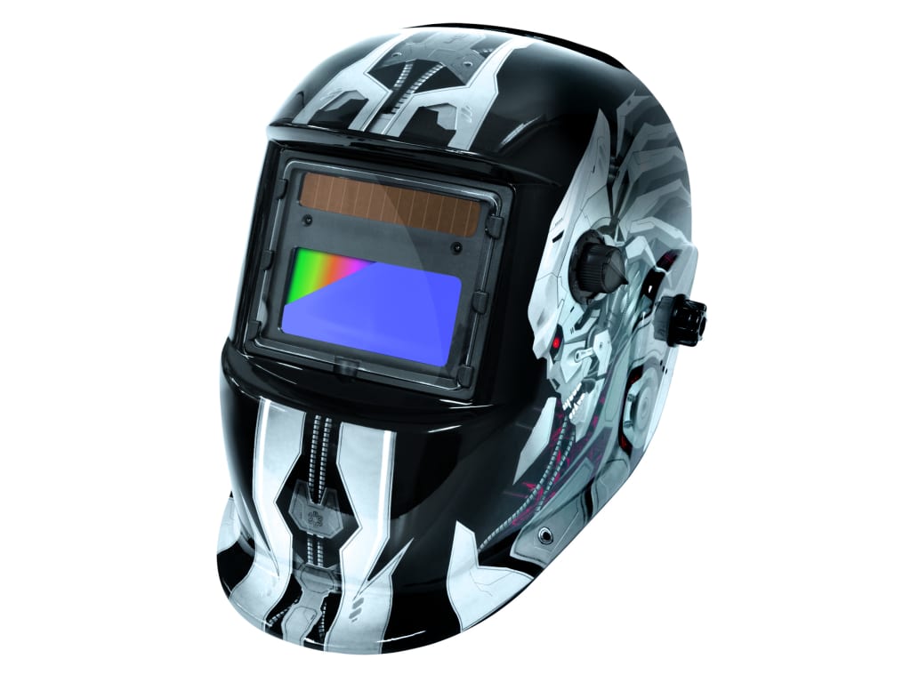 Venus 3/9-13G Iron TRUE COLOR Welding Helmet                                    