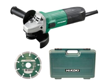 G12STX/J7 Angle Grinder Diamond Blade & Case 115mm 600W 240V                    