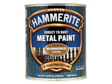 Direct to Rust Hammered Finish Metal Paint Copper 750ml                         