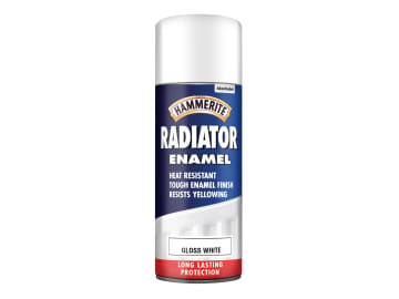 Radiator Enamel Aero Gloss White 400ml                                          
