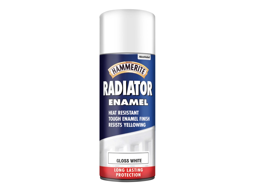 Radiator Enamel Aero Gloss White 400ml                                          