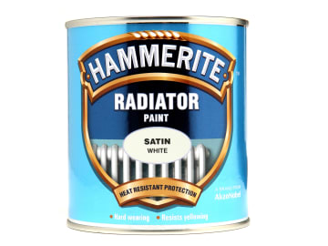 Radiator Paint Satin White 500ml                                                