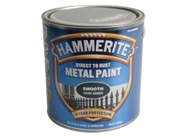 Direct to Rust Smooth Finish Metal Paint Dark Green 2.5 Litre                   