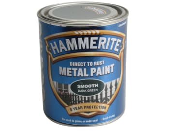 Direct to Rust Smooth Finish Metal Paint Dark Green 750ml                       
