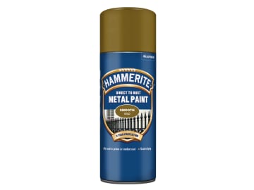 Direct to Rust Smooth Finish Aerosol Gold 400ml                                 