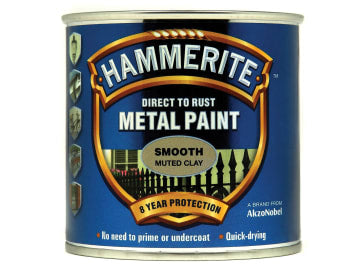 Direct to Rust Smooth Finish Metal Paint Muted Clay 250ml                       