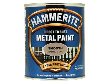 Direct to Rust Smooth Finish Metal Paint Muted Clay 750ml                       