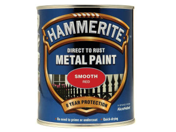 Direct to Rust Smooth Finish Metal Paint Red 750ml                              