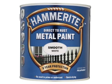 Direct to Rust Smooth Finish Metal Paint White 2.5 Litre                        