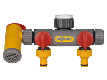 2250 Flowmax 3-Way Tap Connector 1/2 - 1in BSP                                  