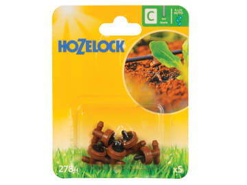 2784 In Line Pressure Dripper 4mm (Pack 5)                                      