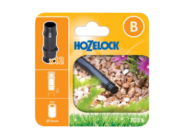 7031 End Plug 13mm (Pack 12)                                                    