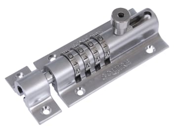 CombiBolt 4 Re-Codable Locking Bolt Chrome 120mm                                