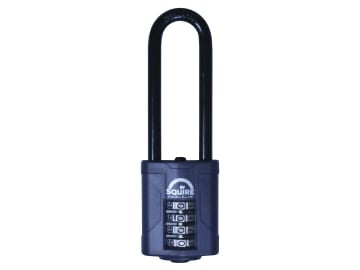 CP40/2.5 Combination Padlock 4-Wheel 40mm Extra Long Shackle 63mm               