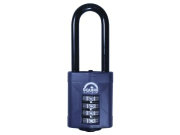 CP50/2.5 Combination Padlock 4-Wheel 50mm Extra Long Shackle 63.5mm             