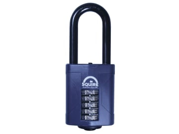 CP60/2.5 Combination Padlock 5-Wheel 60mm Extra Long Shackle 63mm               