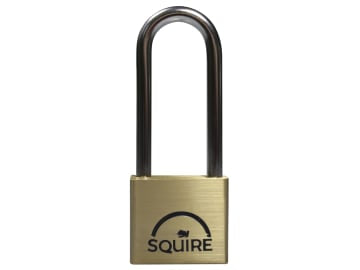 LN4LS Lion Brass Padlock 5-Pin 40mm - 65mm Long Shackle                         
