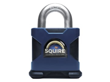 SS80S Stronghold Solid Steel Padlock 80mm CEN6 Boxed                            