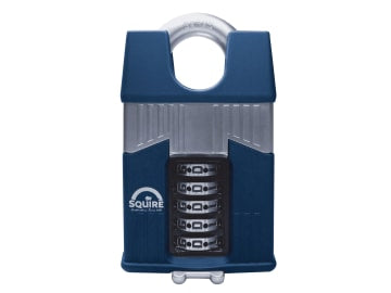 Warrior High-Security Closed Shackle Combination Padlock 65mm                   