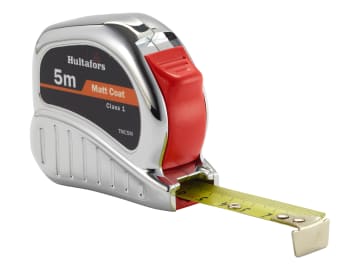 TM5M Chrome Tri-Matic Pocket Tape 5m (Width 19mm)                               