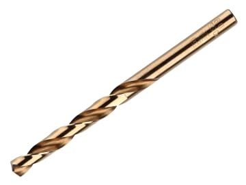 HSS Cobalt Drill Bits (10) 6.0mm OL:93mm WL:57mm                                