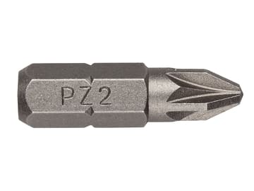 Pozidriv Insert Bits PZ2 25mm (Pack 10)                                         