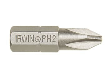 Phillips Insert Bits PH2 25mm (Pack 2)                                          