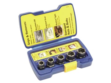 Bolt Grip Fastener Remover Base Set, 5 Piece                                    